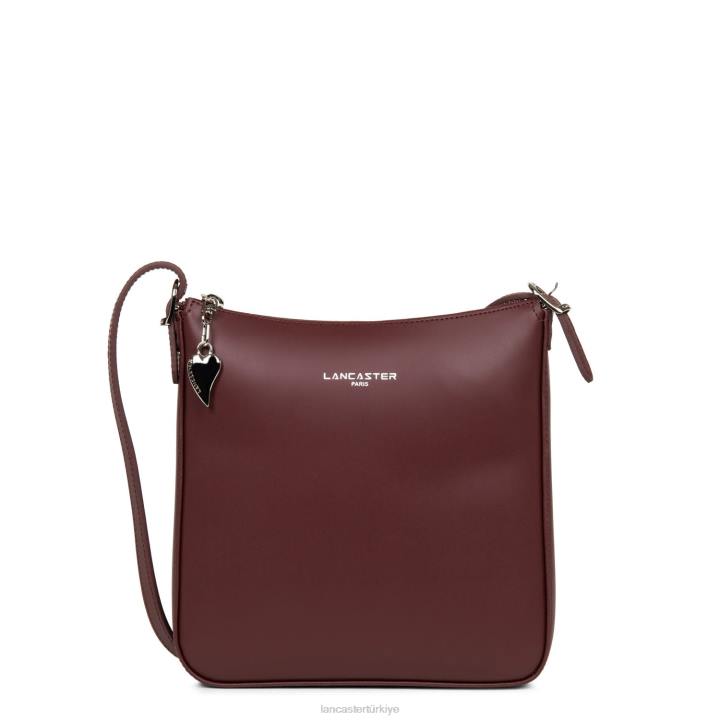 kadınlar çapraz askılı çanta sorunsuz yeni bordo Lancaster Paris çanta H0LP1912