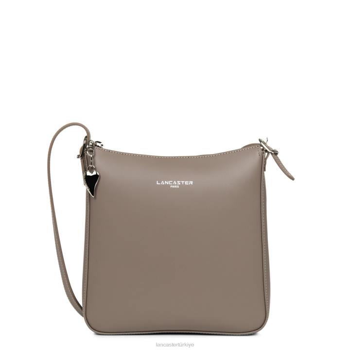 kadınlar çapraz askılı çanta sorunsuz yeni boz kahverengi Lancaster Paris çanta H0LP1911