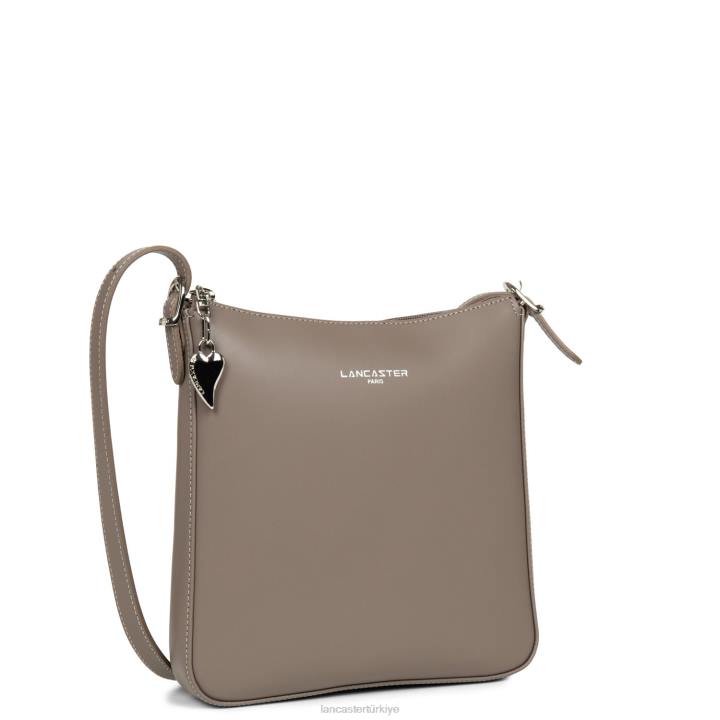 kadınlar çapraz askılı çanta sorunsuz yeni boz kahverengi Lancaster Paris çanta H0LP1911