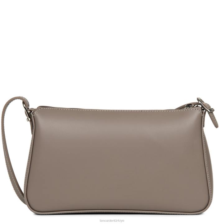 kadınlar çapraz askılı çanta sorunsuz yeni boz kahverengi Lancaster Paris çanta H0LP1972