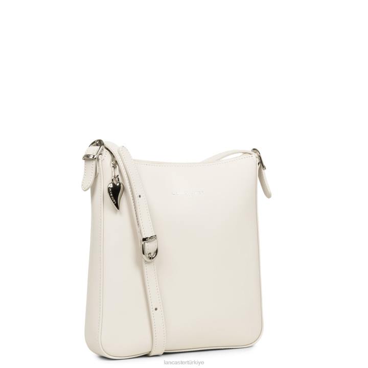 kadınlar çapraz askılı çanta sorunsuz yeni ekru Lancaster Paris çanta H0LP1915