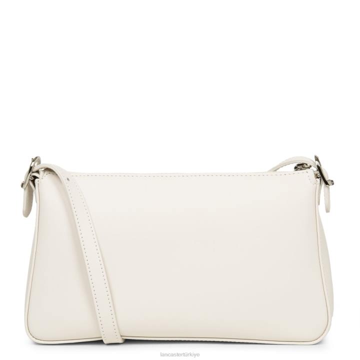 kadınlar çapraz askılı çanta sorunsuz yeni ekru Lancaster Paris çanta H0LP1975