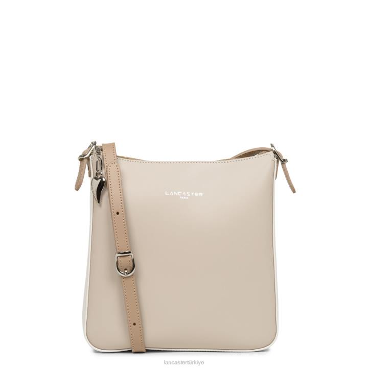 kadınlar çapraz askılı çanta sorunsuz yeni galet rose-ekru-çıplak Lancaster Paris çanta H0LP1916