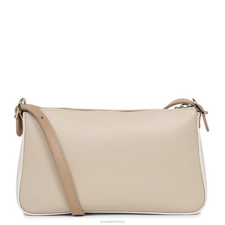 kadınlar çapraz askılı çanta sorunsuz yeni galet rose-ekru-çıplak Lancaster Paris çanta H0LP1976