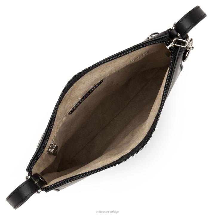 kadınlar çapraz askılı çanta sorunsuz yeni kara Lancaster Paris çanta H0LP1909