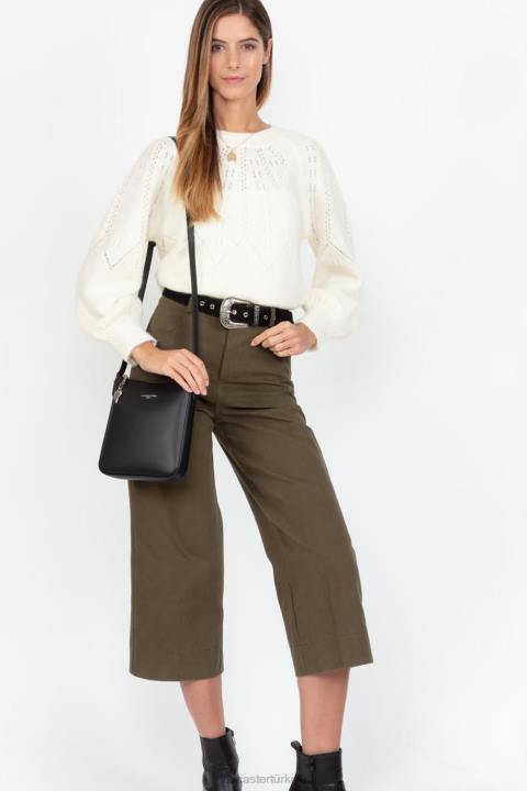 kadınlar çapraz askılı çanta sorunsuz yeni kara Lancaster Paris çanta H0LP1909