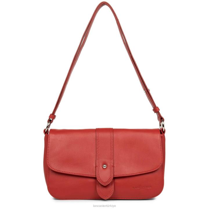 kadınlar çapraz askılı çanta yumuşak kravat allık Lancaster Paris çanta H0LP1563