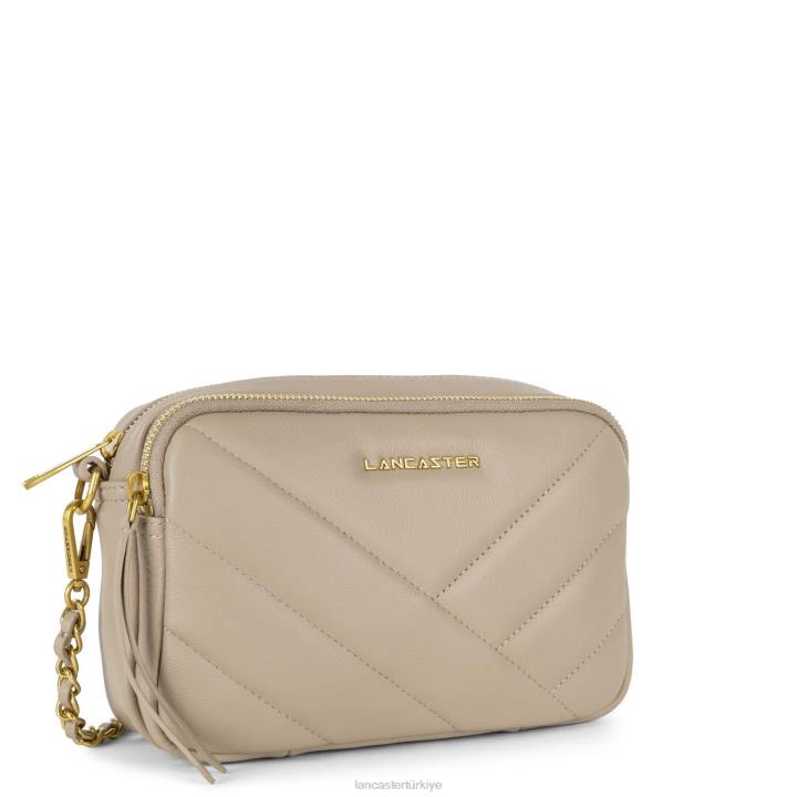 kadınlar çapraz askılı çanta yumuşak matelasse galet Lancaster Paris çanta H0LP1594