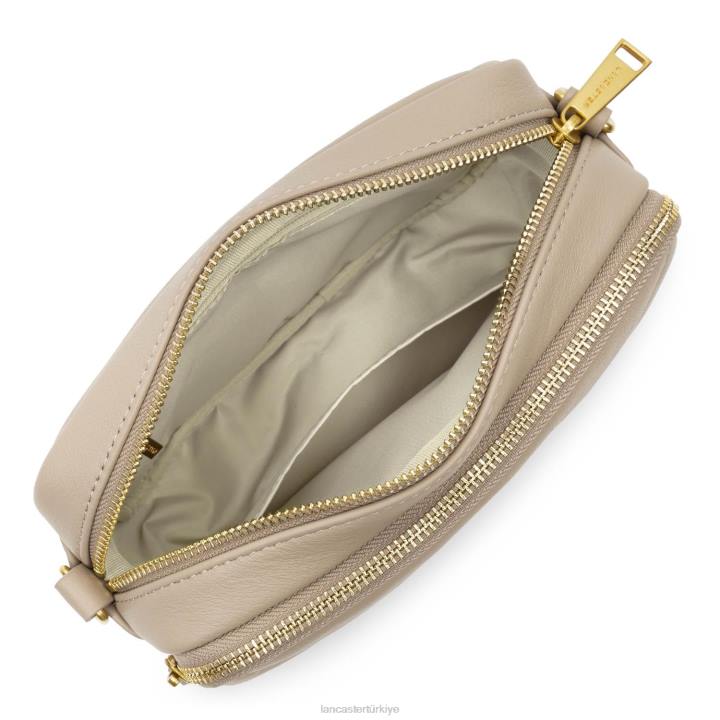 kadınlar çapraz askılı çanta yumuşak matelasse galet Lancaster Paris çanta H0LP1594