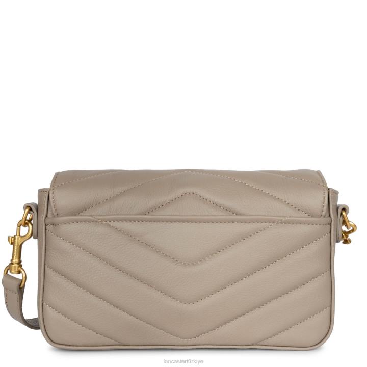 kadınlar çapraz askılı çanta yumuşak matelasse galet fonce Lancaster Paris çanta H0LP2408