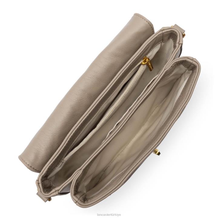 kadınlar çapraz askılı çanta yumuşak matelasse galet fonce Lancaster Paris çanta H0LP2408