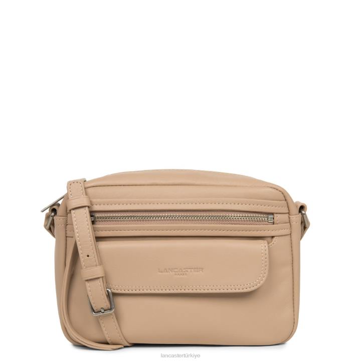 kadınlar çapraz askılı çanta yumuşak vintage cappuccino Lancaster Paris çanta H0LP2280