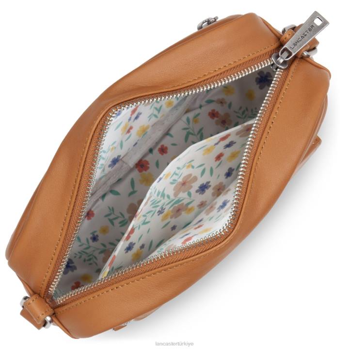 kadınlar çapraz askılı çanta yumuşak vintage miel Lancaster Paris çanta H0LP2276