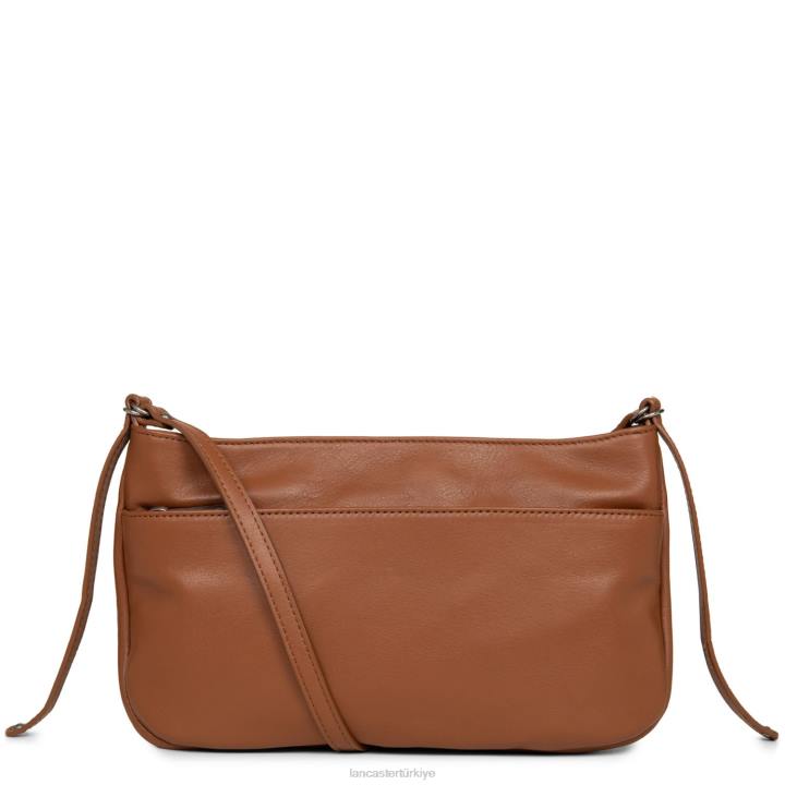 kadınlar çapraz askılı çanta yumuşak vintage nova Chataigne timsahı Lancaster Paris çanta H0LP1938