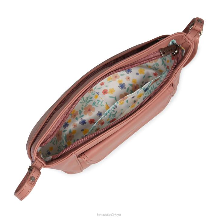 kadınlar çapraz askılı çanta yumuşak vintage nova gül cendra Lancaster Paris çanta H0LP1936