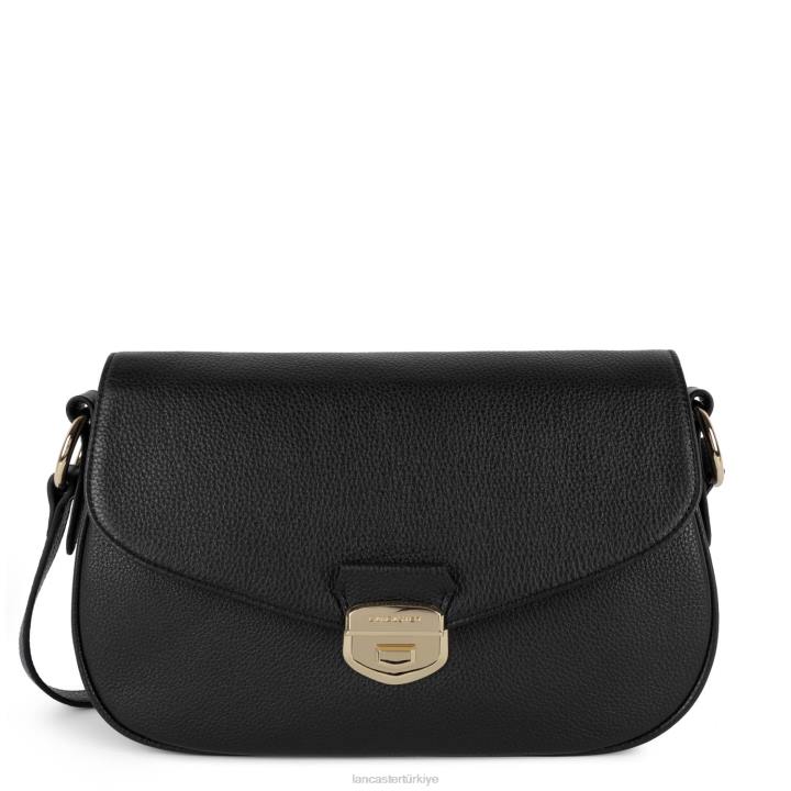 kadınlar büyük çapraz askılı çanta foulonne milano kara Lancaster Paris çanta H0LP1417