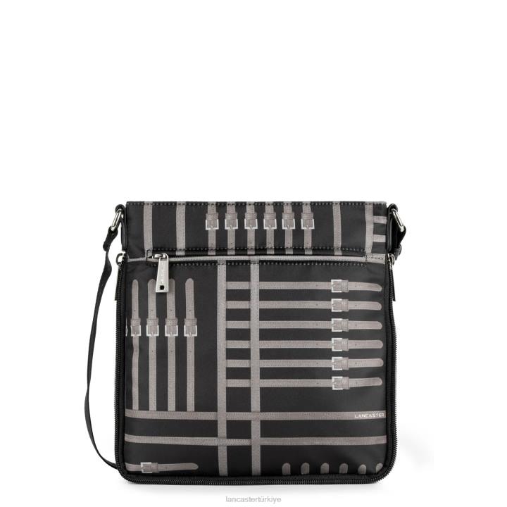 kadınlar crossbody çanta basic verni yeni noir-taupe Lancaster Paris çanta H0LP2372