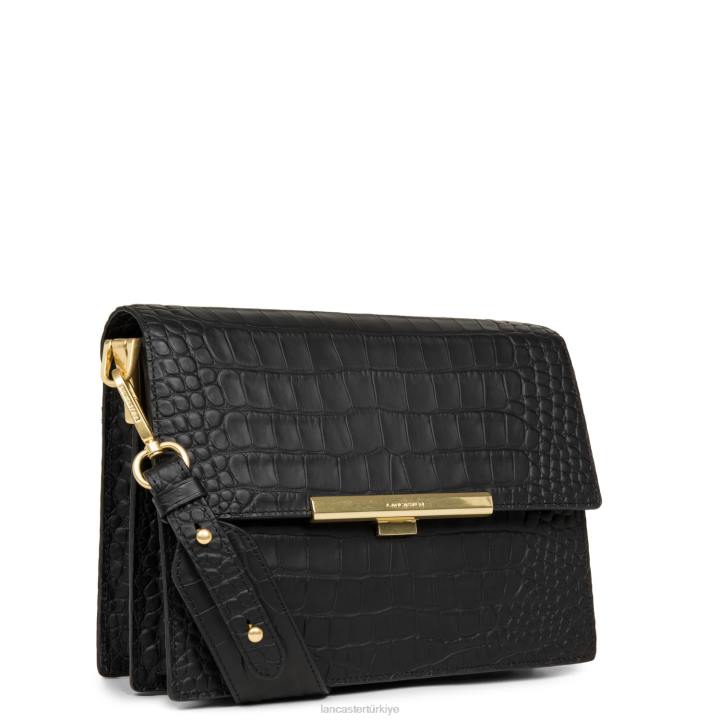 kadınlar crossbody çanta egzotik lee kara Lancaster Paris çanta H0LP2034