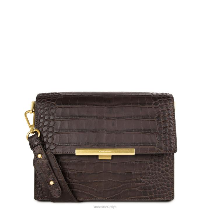 kadınlar crossbody çanta egzotik lee kestane rengi Lancaster Paris çanta H0LP2036