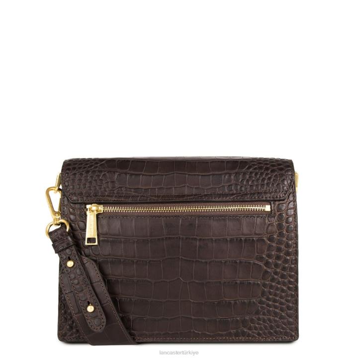 kadınlar crossbody çanta egzotik lee kestane rengi Lancaster Paris çanta H0LP2036
