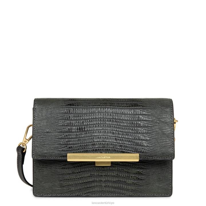 kadınlar crossbody çanta egzotik lee yeni kaki lezard Lancaster Paris çanta H0LP2048