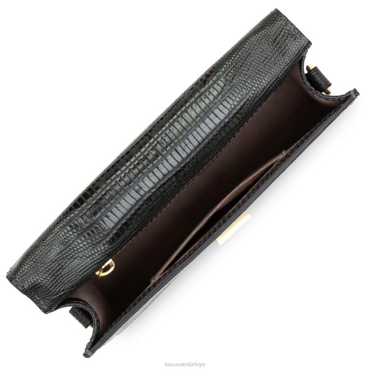 kadınlar crossbody çanta egzotik lee yeni kaki lezard Lancaster Paris çanta H0LP2048