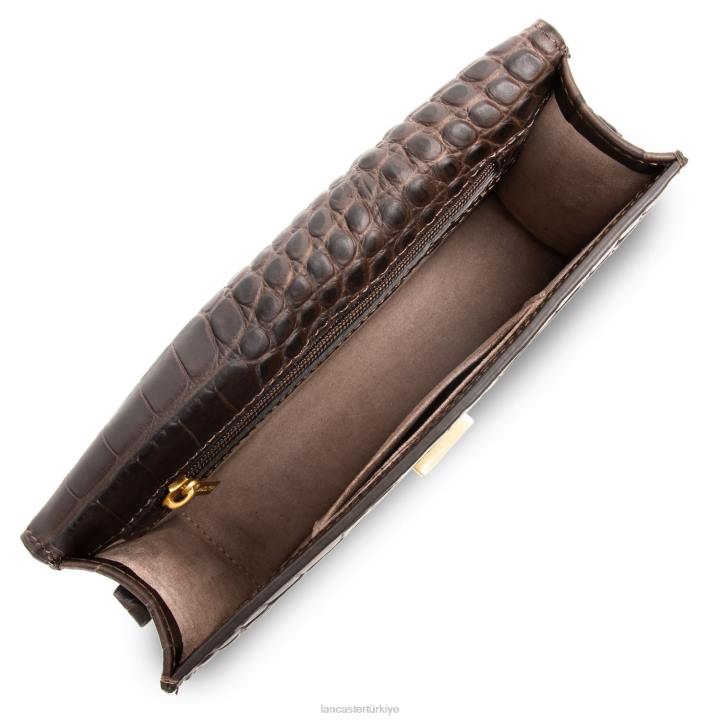 kadınlar crossbody çanta egzotik lee yeni kestane rengi Lancaster Paris çanta H0LP2044