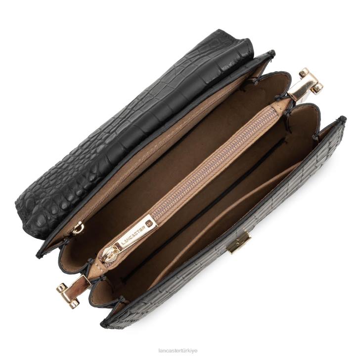 kadınlar crossbody çanta egzotik philia kara Lancaster Paris çanta H0LP1988