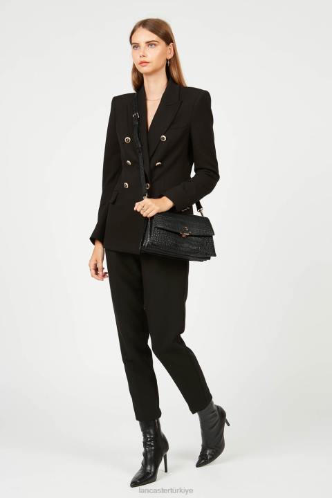 kadınlar crossbody çanta egzotik philia kara Lancaster Paris çanta H0LP1994