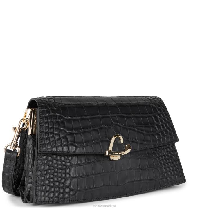 kadınlar crossbody çanta egzotik philia kara Lancaster Paris çanta H0LP1994