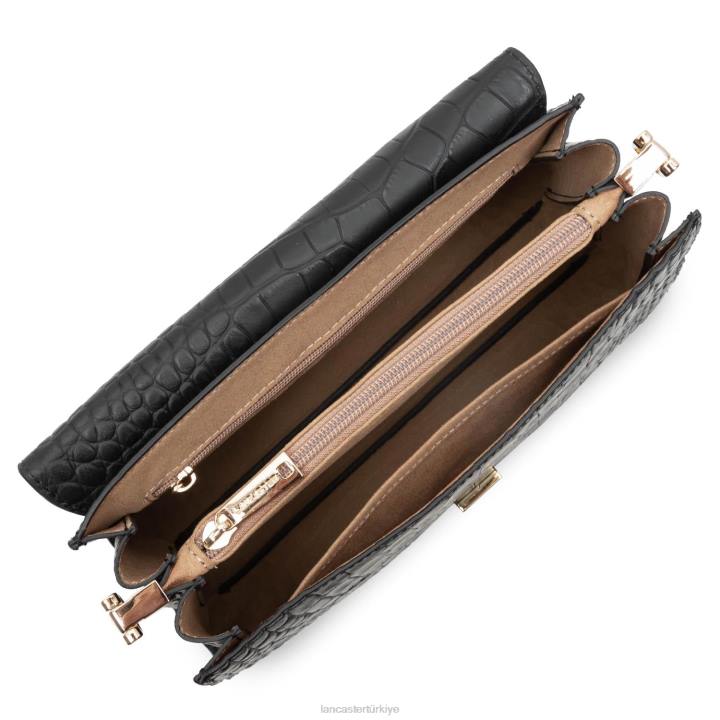 kadınlar crossbody çanta egzotik philia kara Lancaster Paris çanta H0LP1994