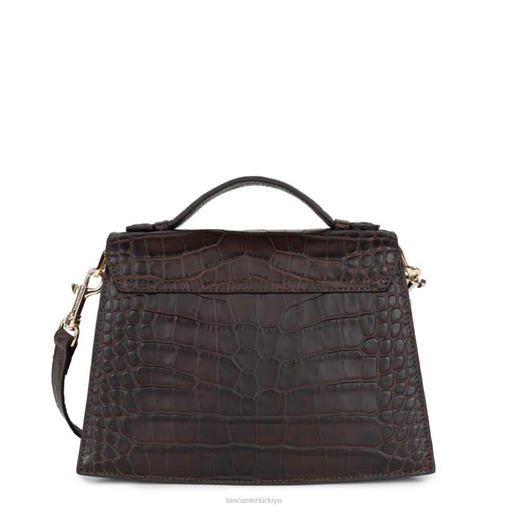 kadınlar crossbody çanta egzotik philia kestane rengi Lancaster Paris çanta H0LP1991