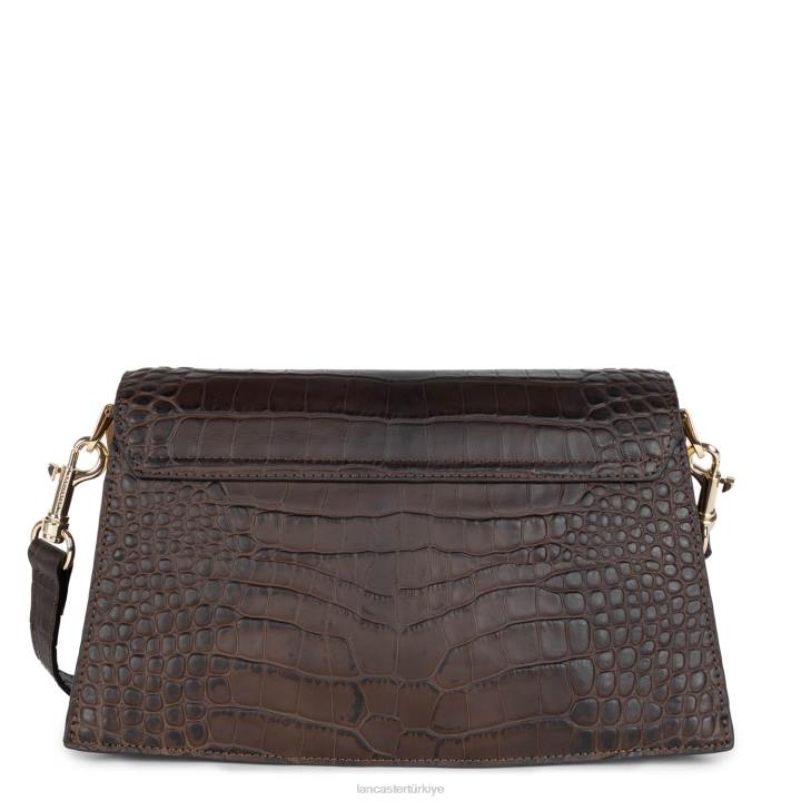 kadınlar crossbody çanta egzotik philia kestane rengi Lancaster Paris çanta H0LP1996