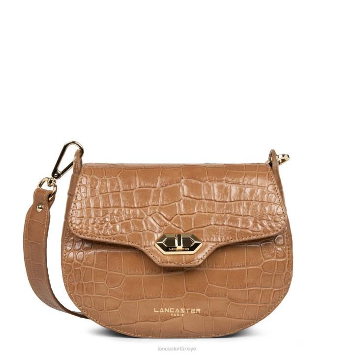 kadınlar crossbody çanta egzotik timsah cn deve Lancaster Paris çanta H0LP2179