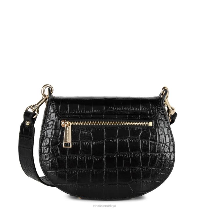 kadınlar crossbody çanta egzotik timsah cn kara Lancaster Paris çanta H0LP2181