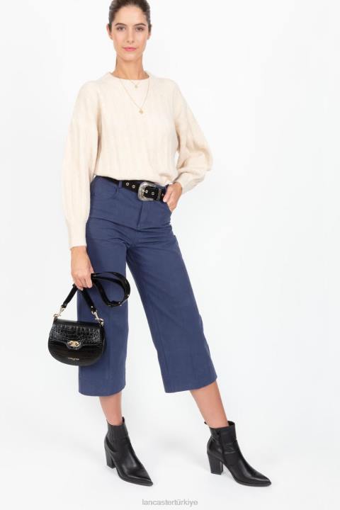 kadınlar crossbody çanta egzotik timsah cn kara Lancaster Paris çanta H0LP2181