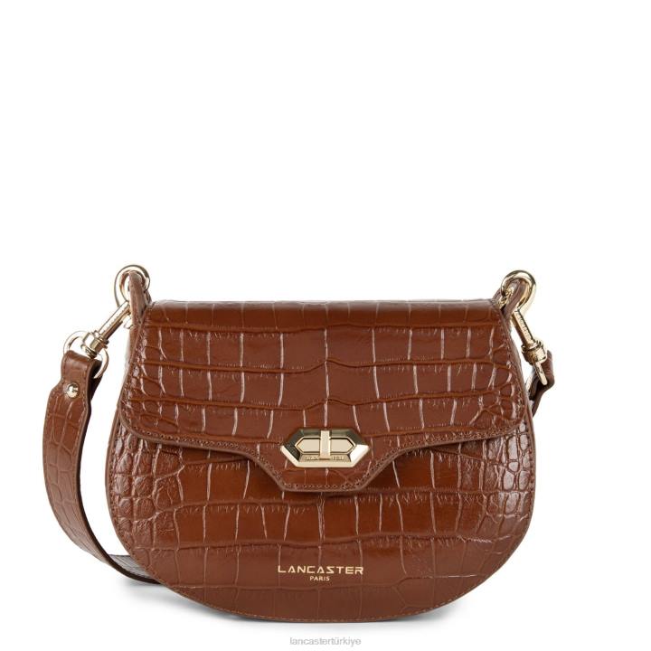 kadınlar crossbody çanta egzotik timsah cn karamel Lancaster Paris çanta H0LP2180