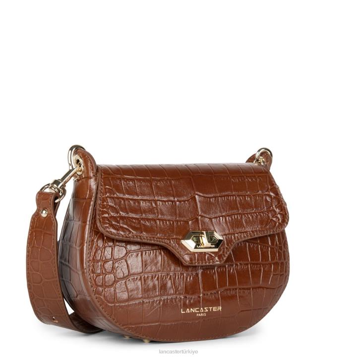 kadınlar crossbody çanta egzotik timsah cn karamel Lancaster Paris çanta H0LP2180