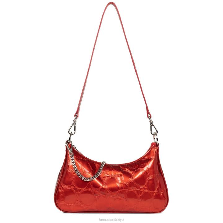 kadınlar crossbody çanta egzotik timsah verni allık-vernis Lancaster Paris çanta H0LP2127