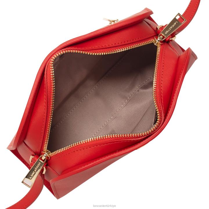 kadınlar crossbody çanta şehir felsefesi vermillon Lancaster Paris çanta H0LP1680
