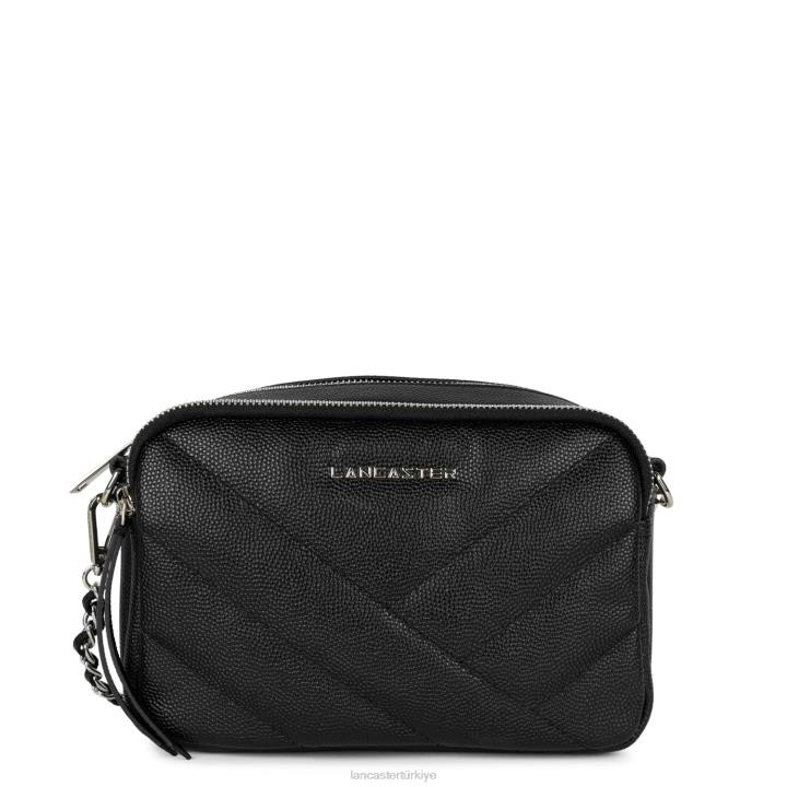 kadınlar crossbody çanta havyar matelasse kara Lancaster Paris çanta H0LP1999