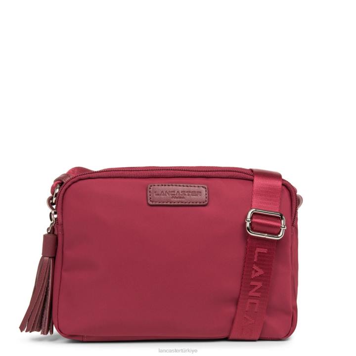 kadınlar crossbody çanta temel ponpon framboise Lancaster Paris çanta H0LP1776