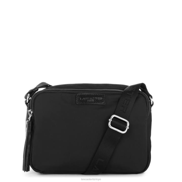 kadınlar crossbody çanta temel ponpon kara Lancaster Paris çanta H0LP1771