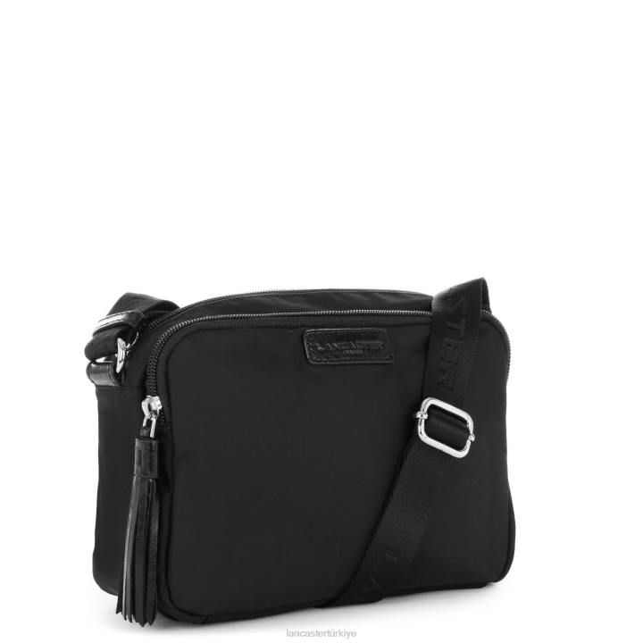 kadınlar crossbody çanta temel ponpon kara Lancaster Paris çanta H0LP1771