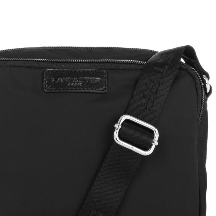kadınlar crossbody çanta temel ponpon kara Lancaster Paris çanta H0LP1771