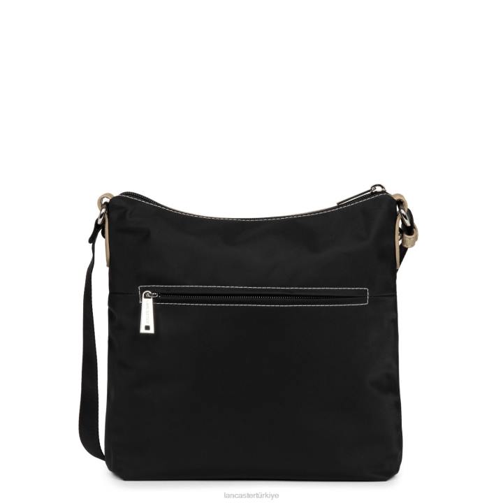 kadınlar crossbody çanta temel ponpon noir-galet-şampanya Lancaster Paris çanta H0LP2359