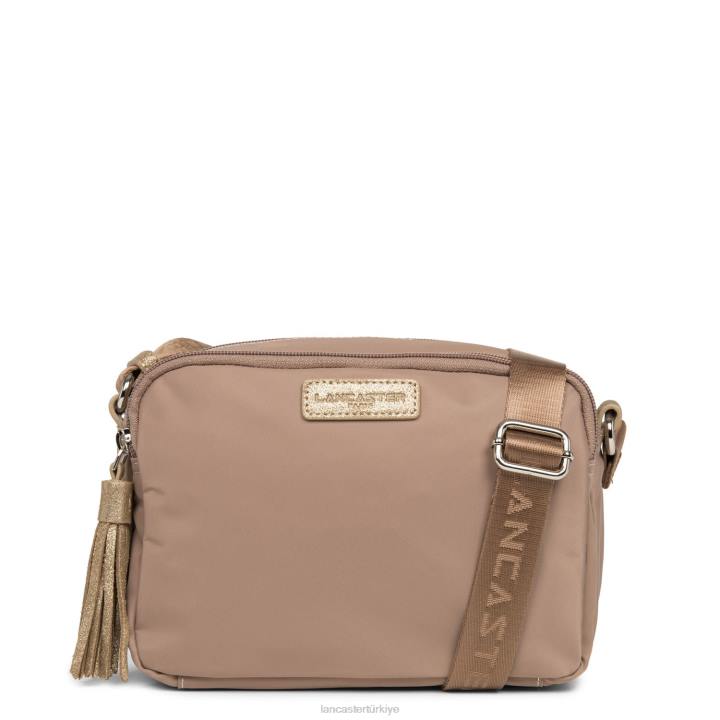 kadınlar crossbody çanta temel ponpon çıplak şampanya Lancaster Paris çanta H0LP1772