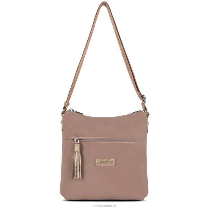 kadınlar crossbody çanta temel ponpon çıplak şampanya Lancaster Paris çanta H0LP2360