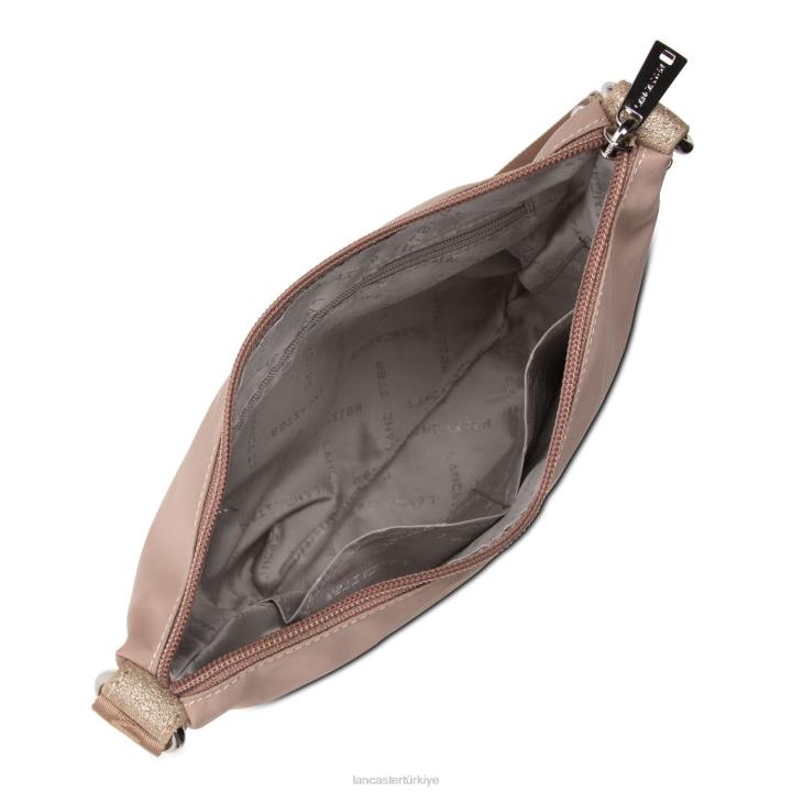 kadınlar crossbody çanta temel ponpon çıplak şampanya Lancaster Paris çanta H0LP2360