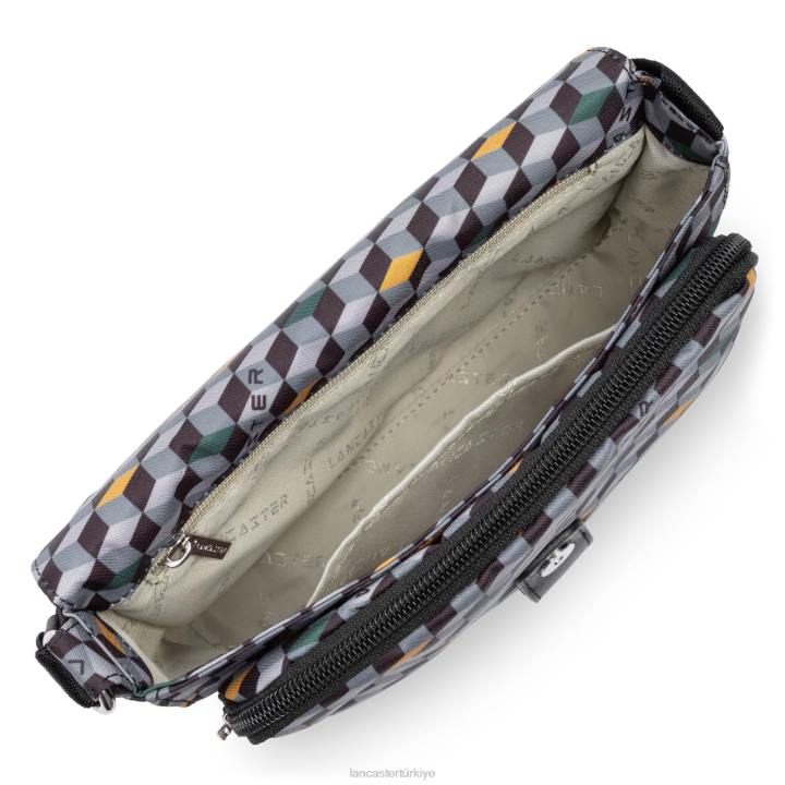 kadınlar crossbody çanta temel spor Damier 3d Lancaster Paris çanta H0LP1795